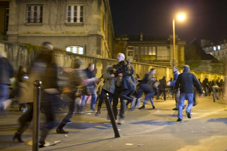 Foto DNA: Paniek in Parijs