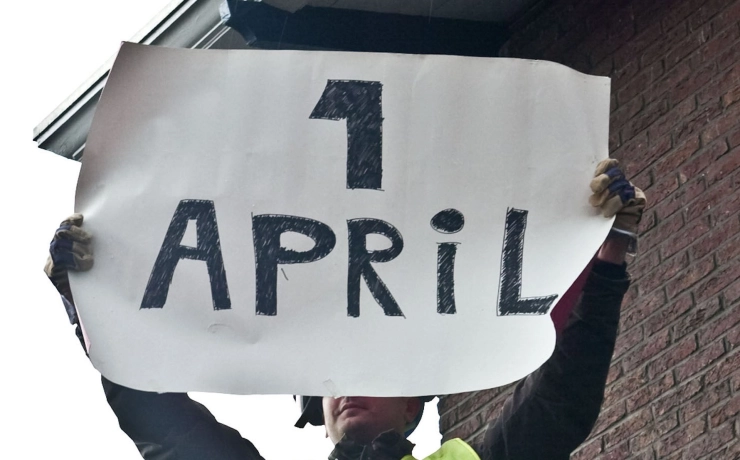 1 april, kikker in je bil!