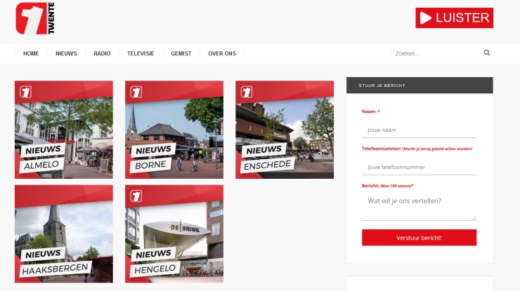 Lokale omroep 1Twente in zwaar weer