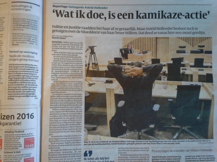 Rechtbank schorst fotograaf Volkskrant