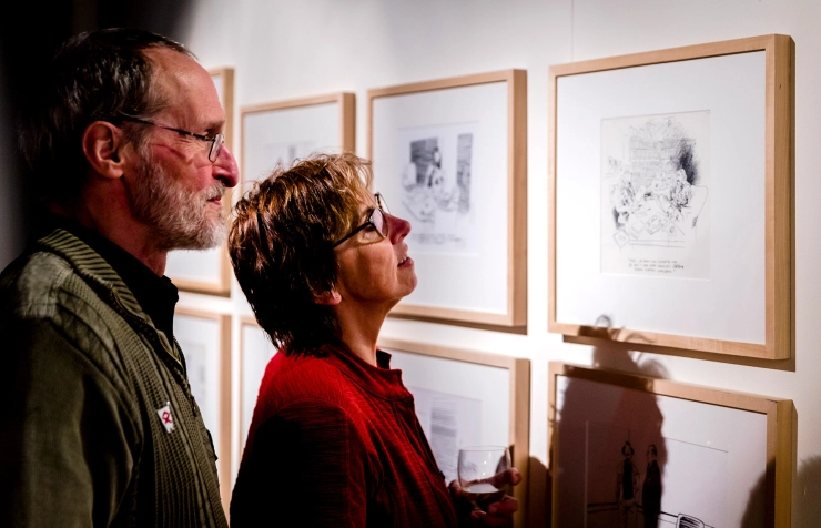 Tekeningen nalatenschap Peter van Straaten naar Allard Pierson