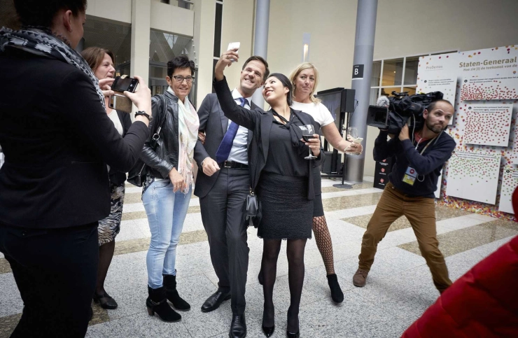 Foto DNA: Selfie met Rutte