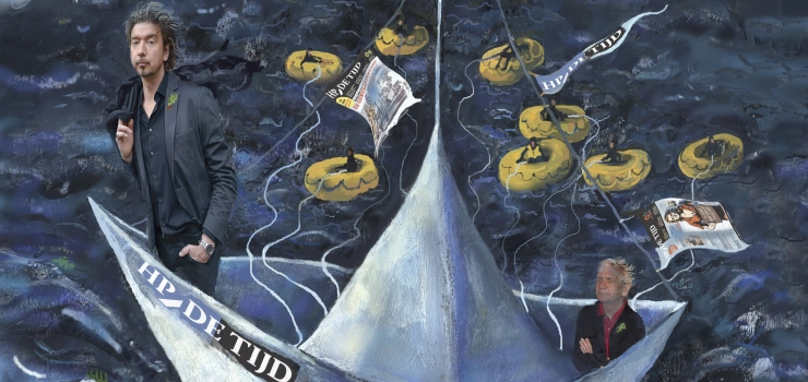 Emoties bij een bundeltje bedrukt papier