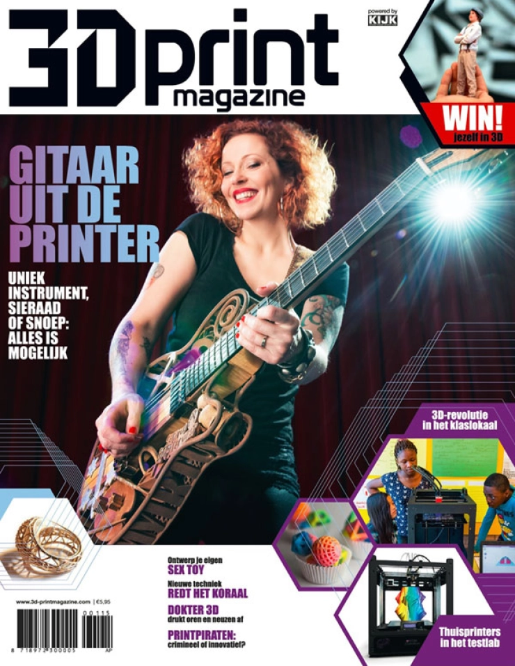 Magazine rond 3D-printen gelanceerd