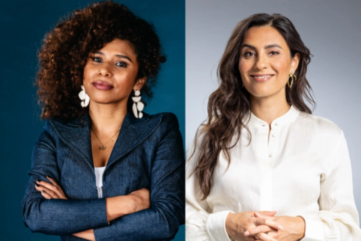 Natasja Gibbs en Nadia Moussaid nieuw presentatie-duo Op1 namens BNNVARA
