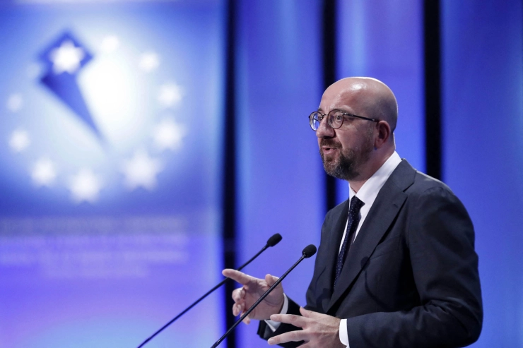 Georgische mediabedrijven overhandigen voorzitter Europese Raad brandbrief