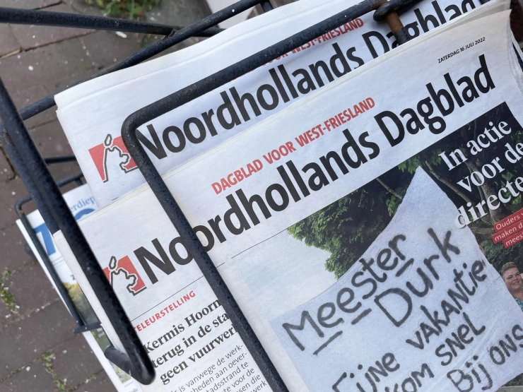 Taakstraf voor man die journalist van Noordhollands Dagblad wilde dwingen tot rectificatie