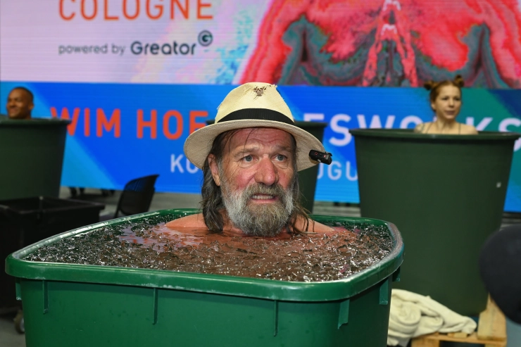 Buitenlandse belangstelling voor Volkskrant-artikel over Wim Hof zorgde voor Engelse vertaling