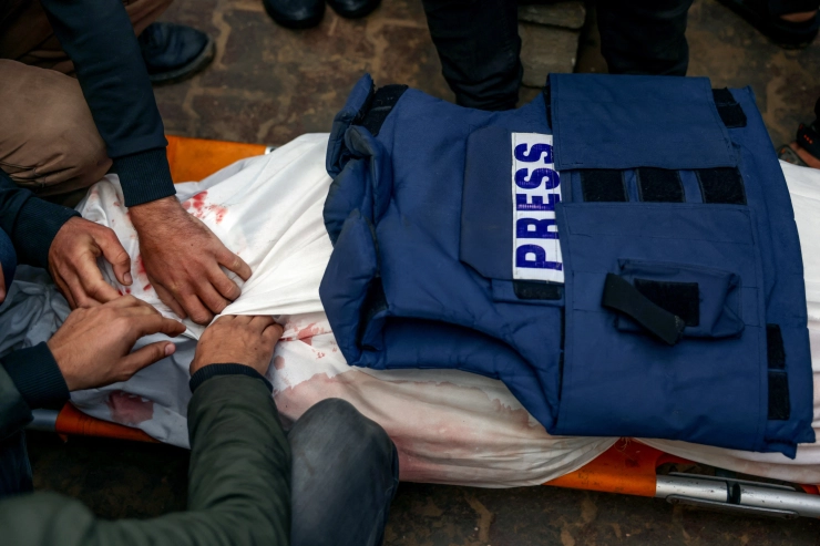 Ode aan 165 gedode journalisten in Gaza: ‘Hun ogen werden ons venster, hun levens de prijs voor onze blik’