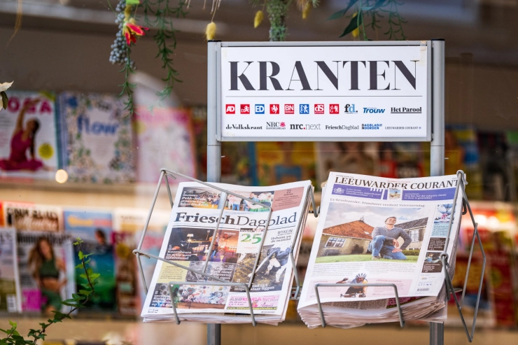 Deze zomer geen kranten meer voor inwoners Vlieland en Schiermonnikoog