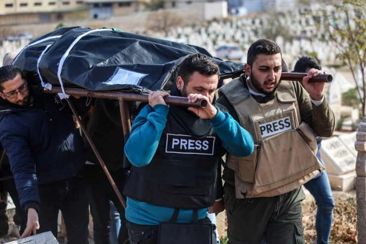 Reporters Sans Frontières: Wereldwijd 54 journalisten gedood in 2024