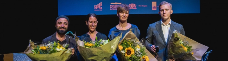 Ali Arkady wint Free Press Award 2019