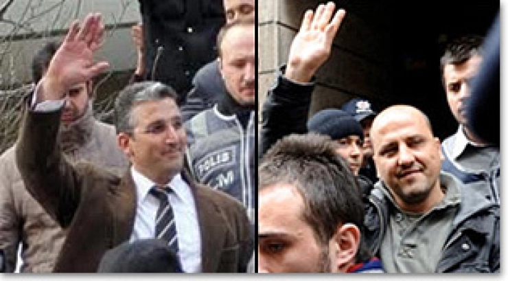 Actie voor gevangen Turkse journalisten