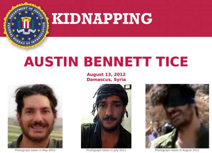 Familie Austin Tice hoopvol over nieuwe tips