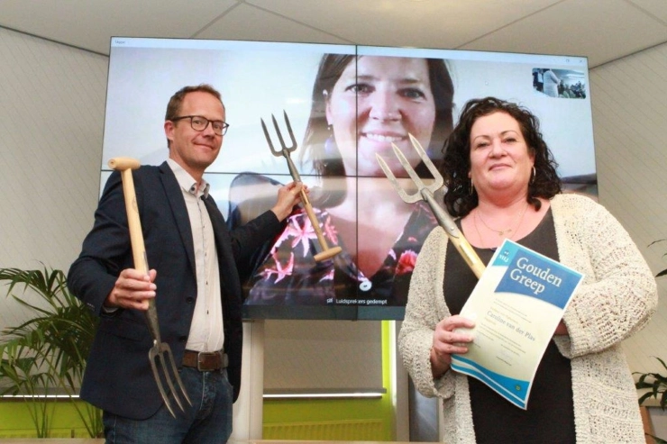 Gouden Greep 2018 voor Caroline van der Plas