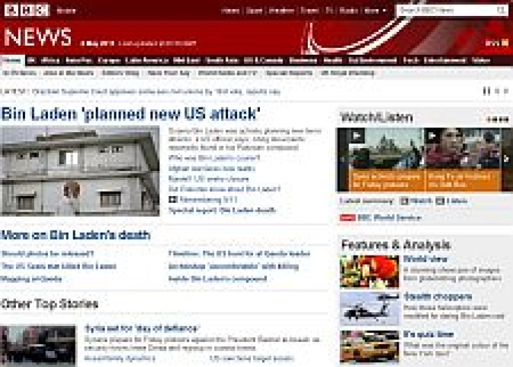 Weer banen weg bij BBC News