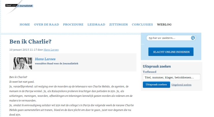 Nemen we cartoonisten de maat?