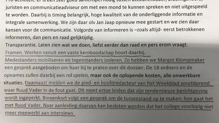 ‘Vuil spel’ gemeente Bloemendaal tegen kritische journalist