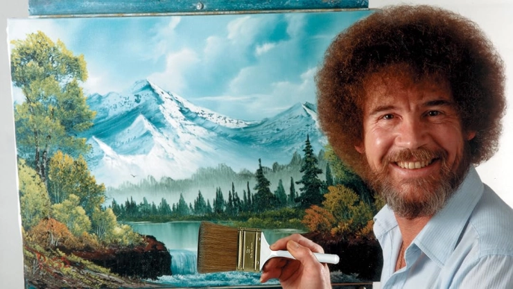 Bob Ross-werken onder de hamer voor Amerikaanse publieke omroep