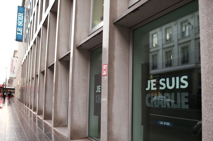 Bommelding bij Belgische krant Le Soir