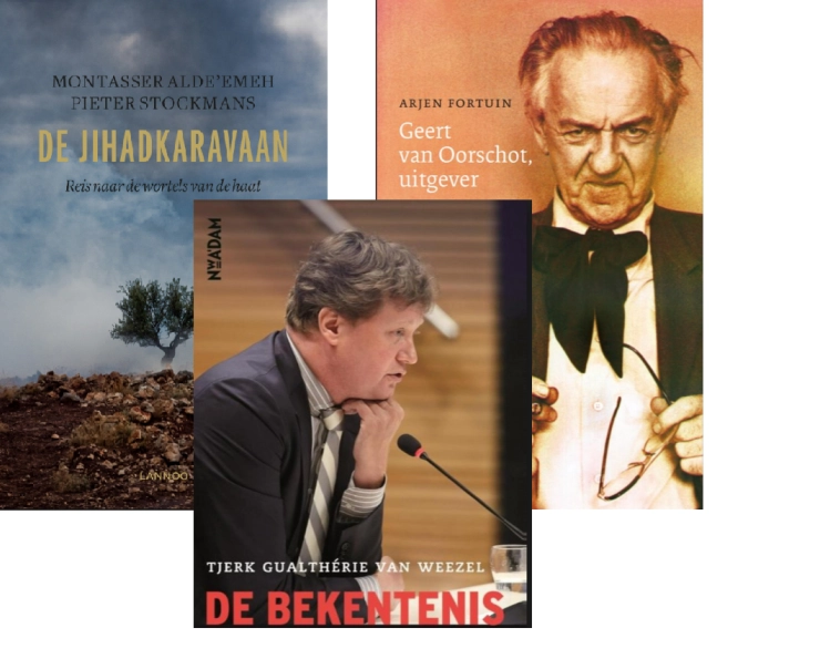 Journalisten vertellen over boek schrijven