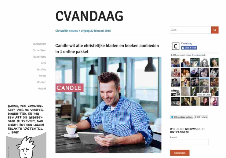 Platforms voor christelijke artikelen