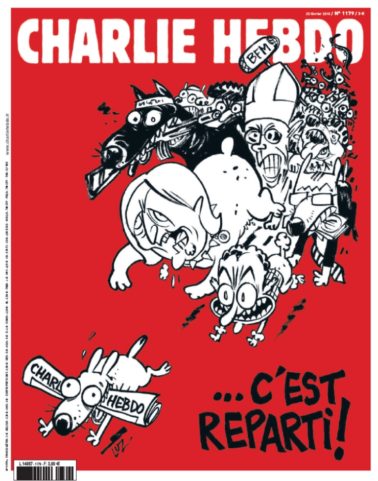 Nieuwste cover van Charlie Hebdo