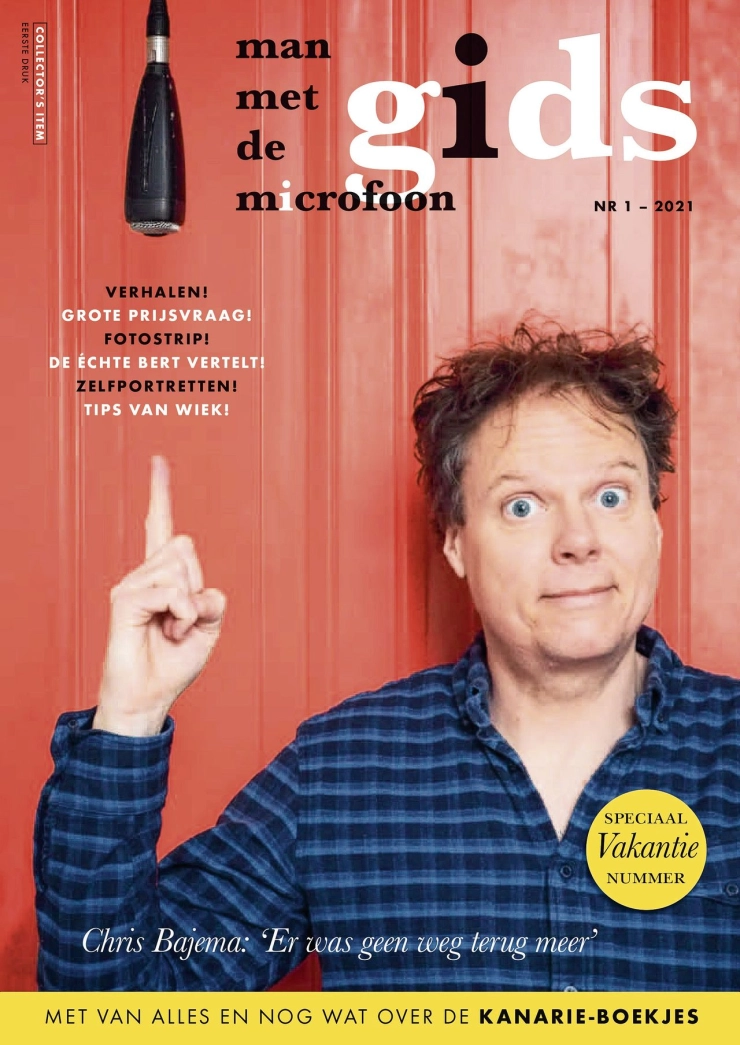 De man met de microfoon én de omroepgids