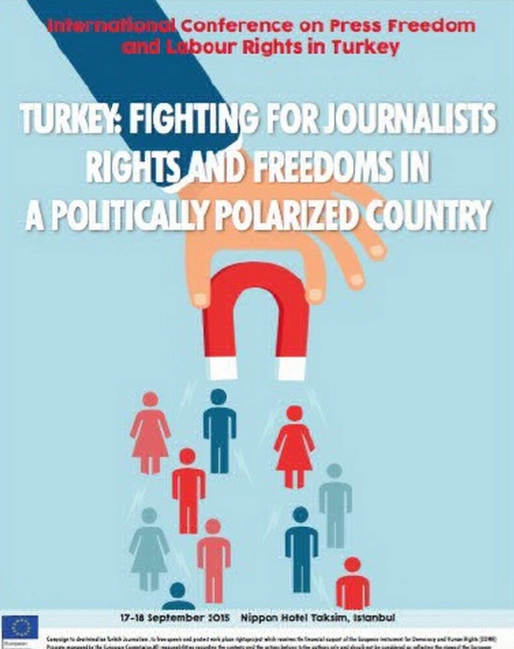 Actie voor persvrijheid in Turkije