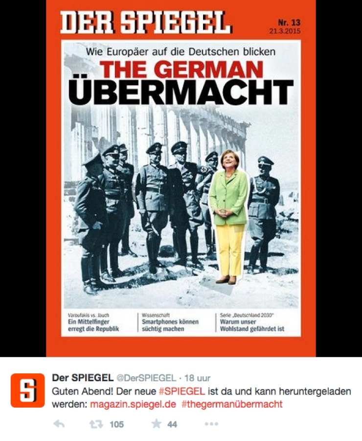 Provocerende cover Der Spiegel