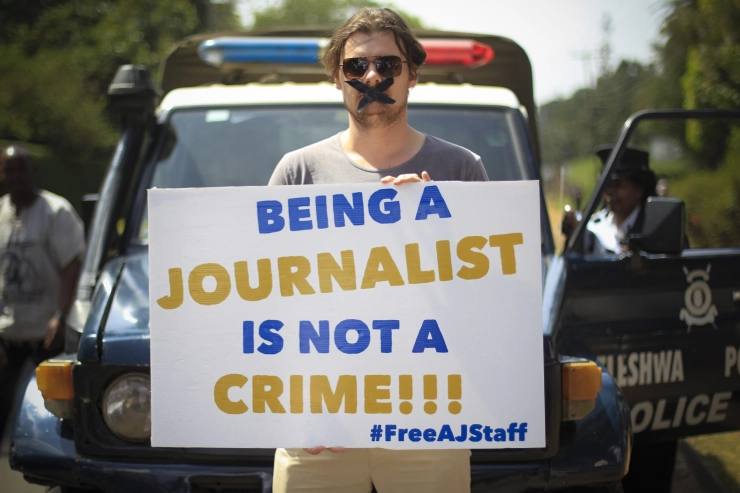 Egypte laat journalist Peter Greste vrij