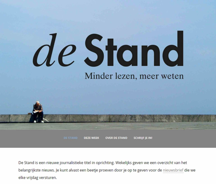 Nieuw weekblad De Stand