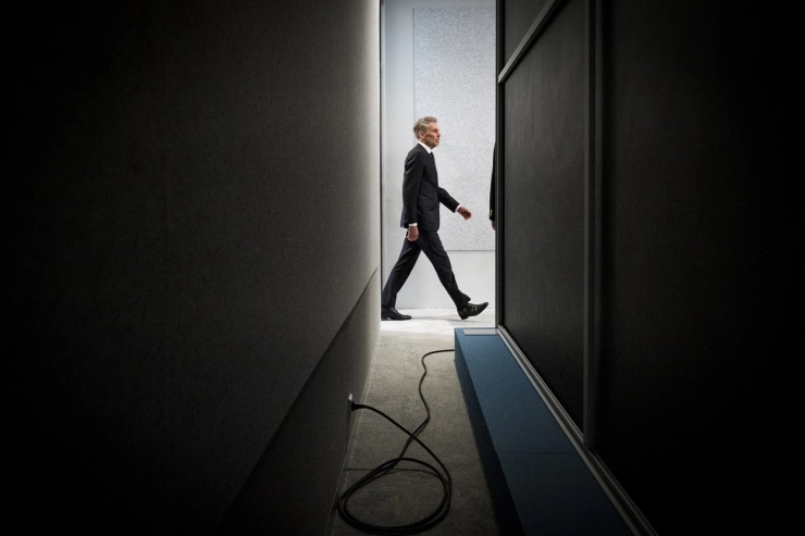 David van Dam over zijn foto van Dick Schoof: ‘Ik gokte erop dat dit de moeite waard zou zijn’