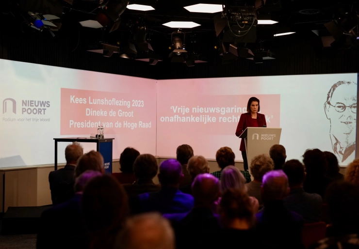 16e Kees Lunshoflezing, van de president van de Hoge Raad: ‘De (on)eindigheid van journalistiek en rechtspraak’