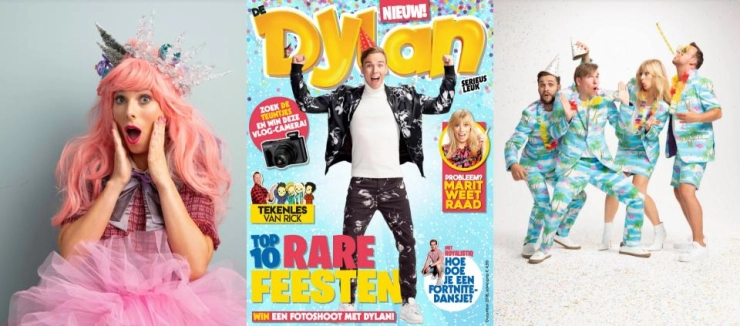 Dylan Haegens breidt imperium uit met tijdschrift