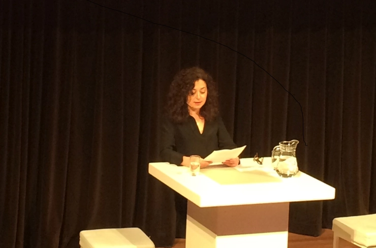 Persvrijheidslezing door de Turkse journaliste Ece Temelkuran