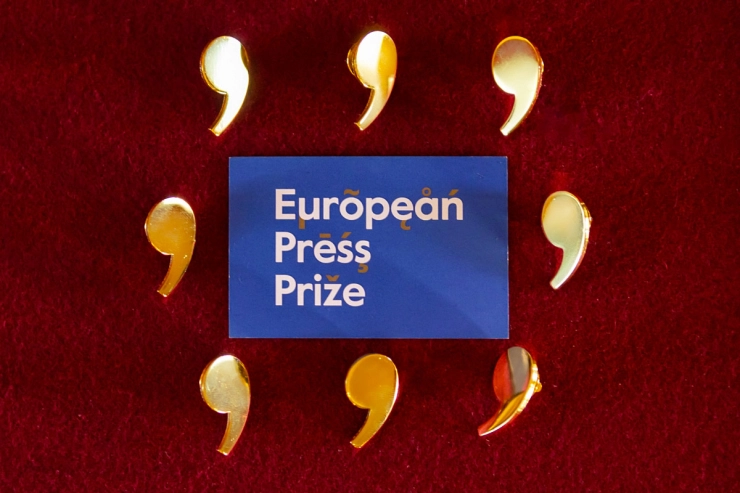 Nederlandse genomineerden European Press Prize verzameld