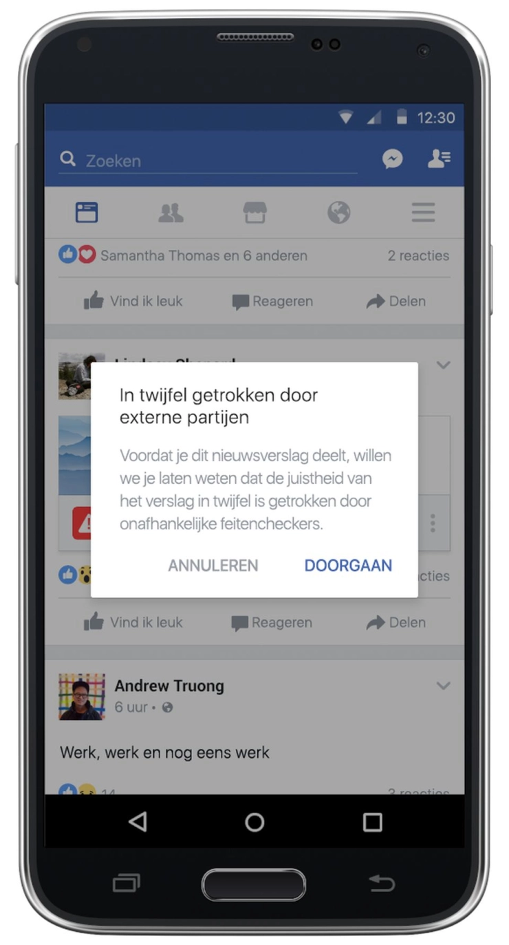 ‘Nepnieuws waait niet over’