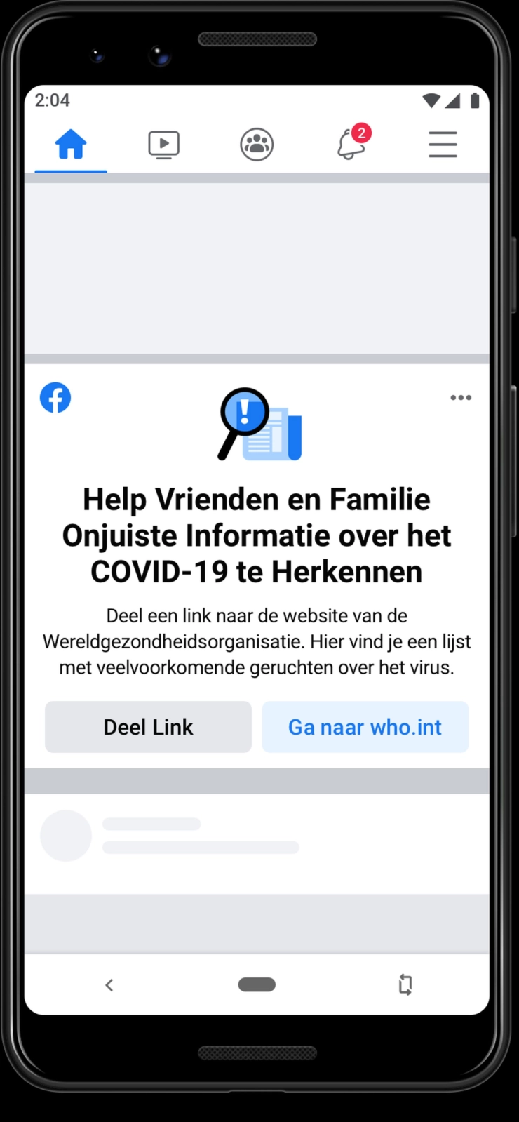 Facebook komt met nieuwe maatregelen om misinformatie over coronavirus tegen te gaan