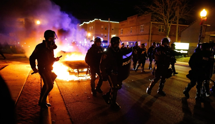Protest tegen aanklacht Ferguson-journalisten