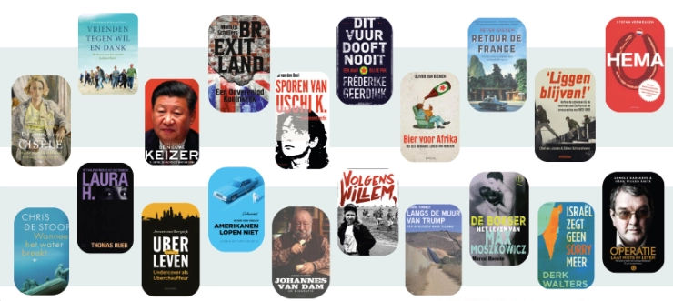 Twintig titels op de longlist Brusseprijs 2019