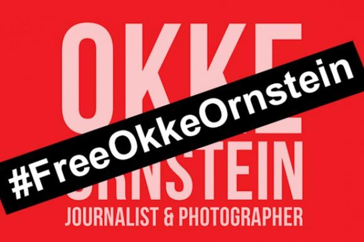 IFJ en EFJ eisen vrijlating Okke Ornstein