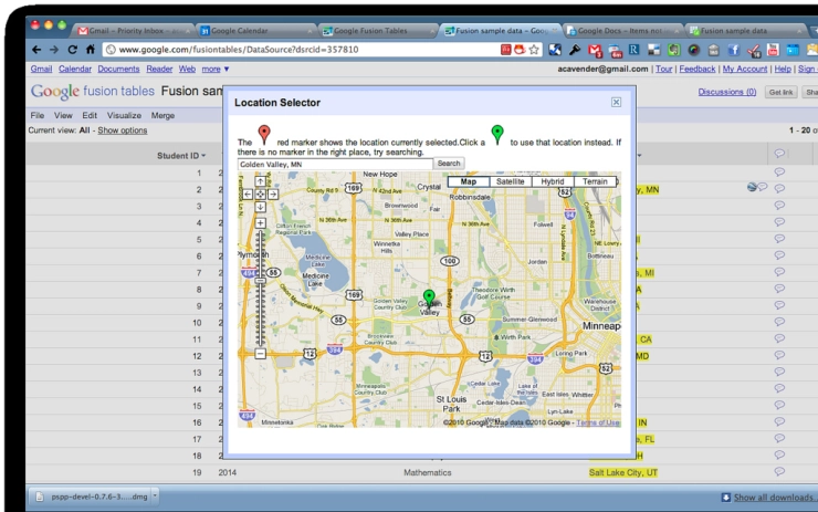 Google stopt met visualisatietool Fusion Tables