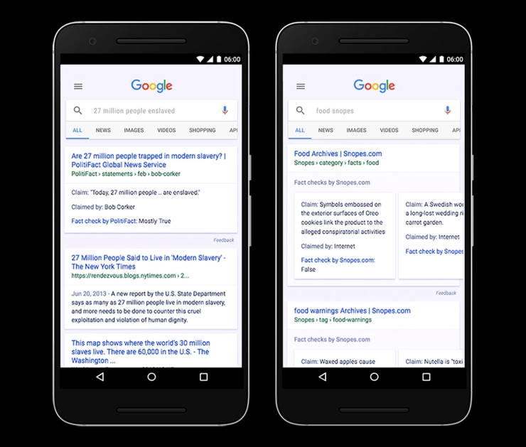 Google Fact Check wereldwijd beschikbaar