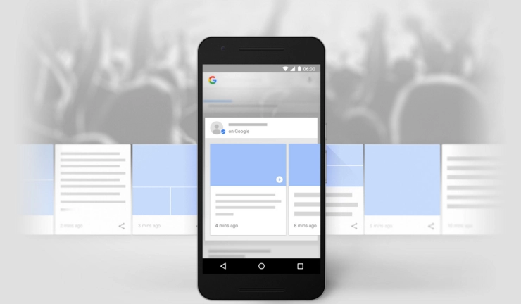 Google experimenteert met tekst tussen zoekresultaten