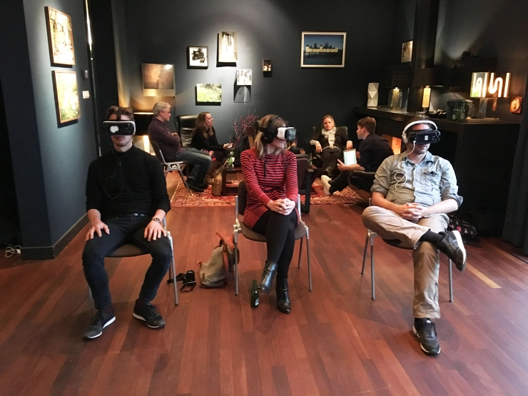 Wie de trend volgt, experimenteert met ­vormen van immersive story­telling