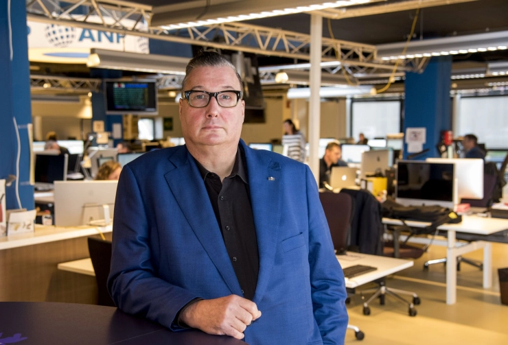 Johan Groeneveld (ANP) gedetacheerd bij Talpa Network