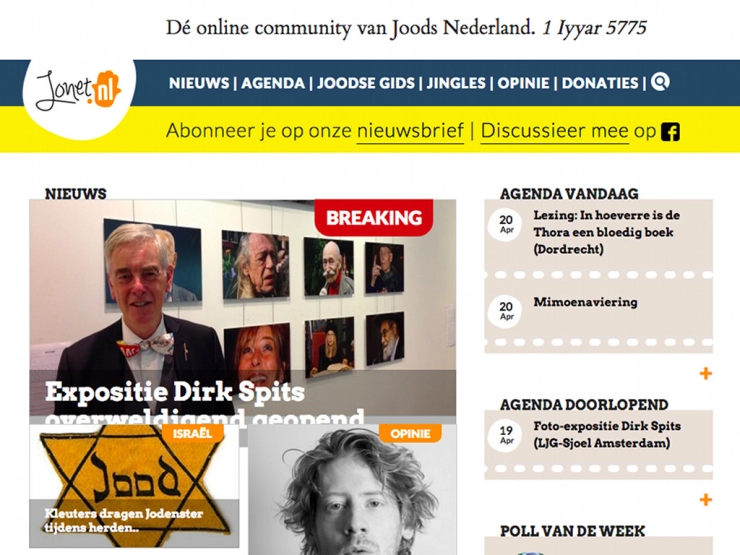 Vernieuwingen bij nieuwssite Jonet
