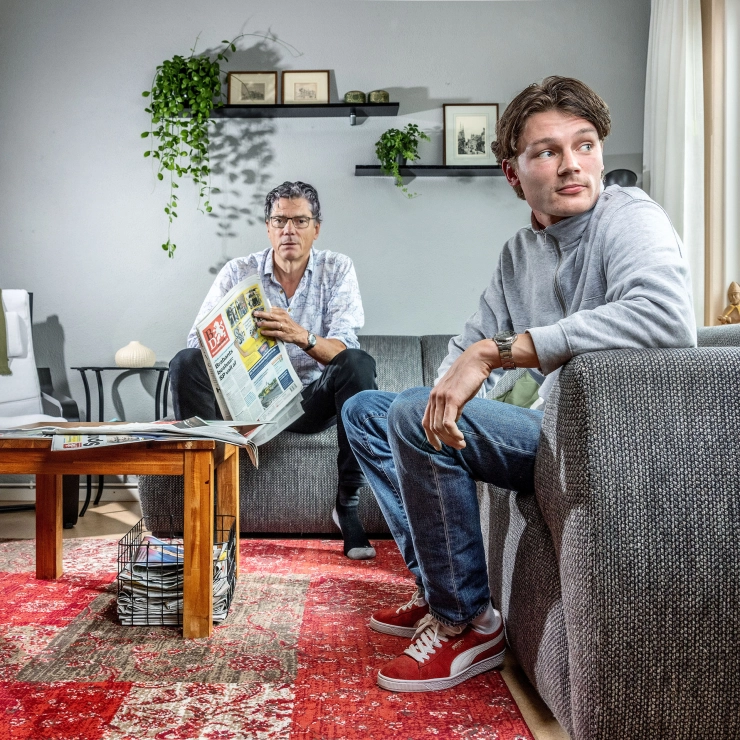 Zelfde naam, zelfde baan: Stephan en Jonas Jongerius