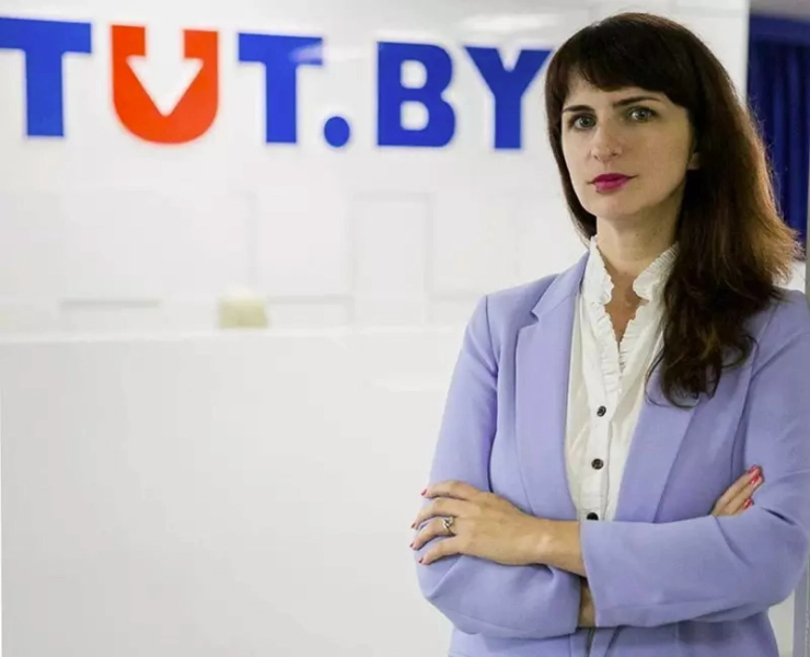 Wit-Rusland: collega’s demonstreren voor opgepakte verslaggever